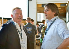 Gerry van Ooijen van Van Ooijen Citrus met Pieter Boekhout van AGF